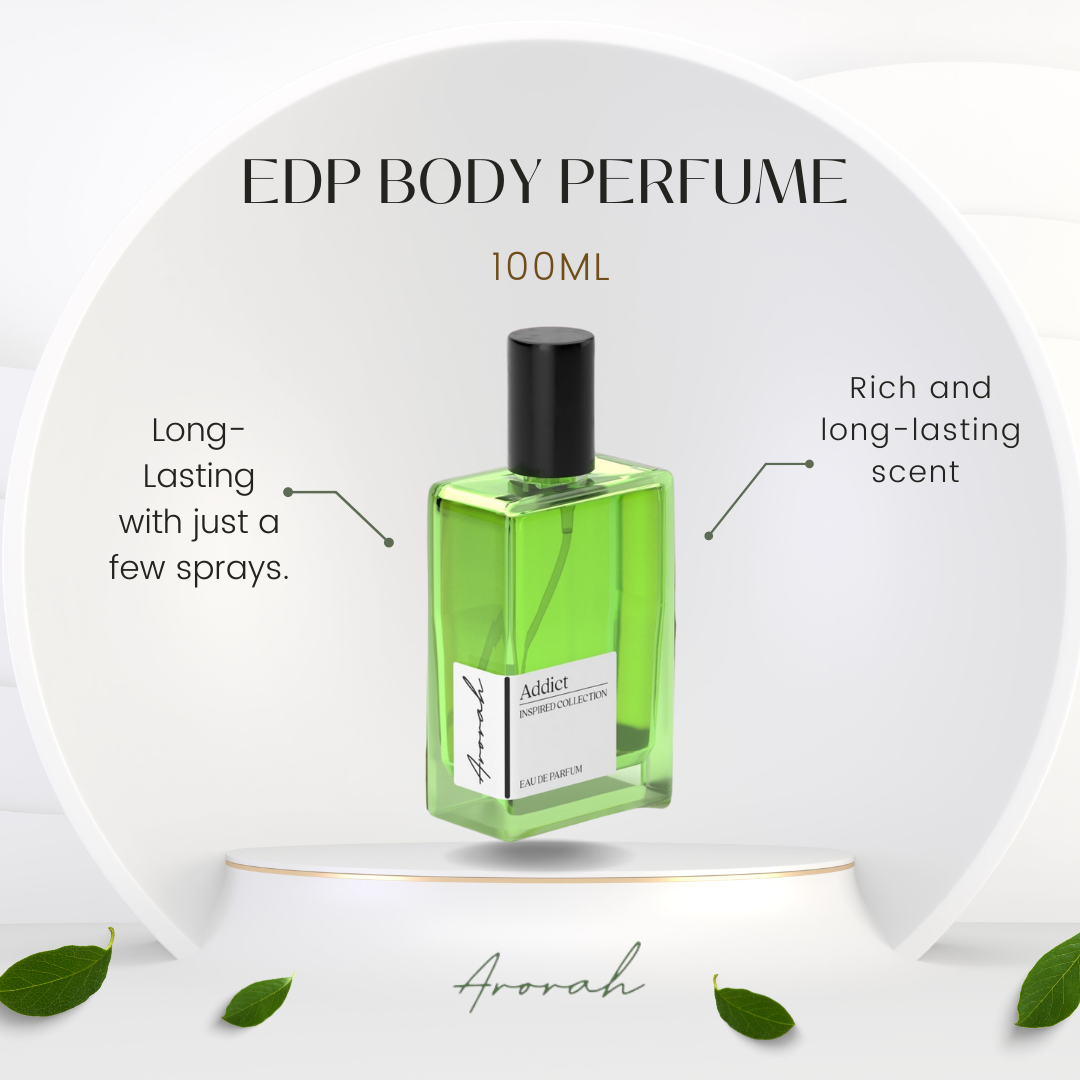 Oil Base Men's & Women’s EDP Fragrance Body Perfume - 100ML