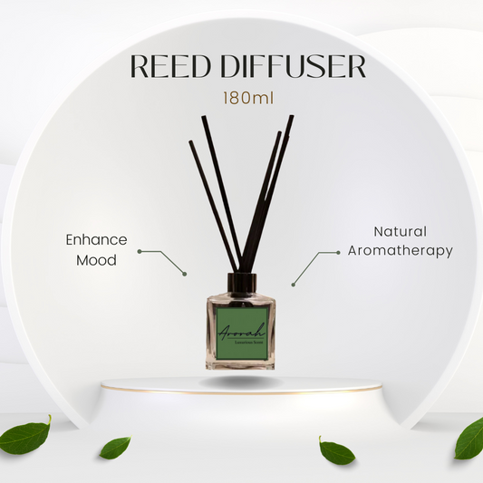 Aromatherapy Reed Diffuser | Relaxing Home Fragrance - 180 ML