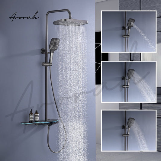 Majestic Modern Thermostatic Shower System for BTO Homes