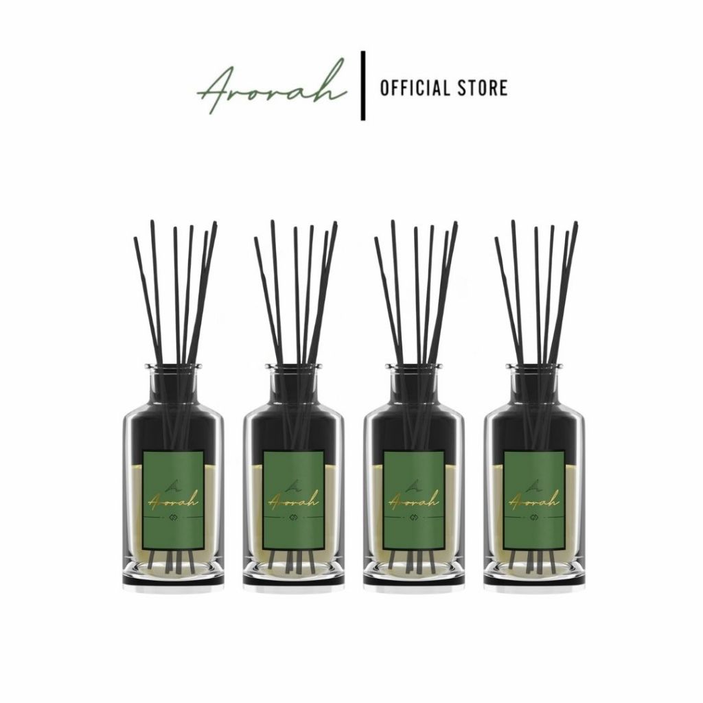 LemOn Grass Bundle X4 180ml Reed Diffuser Home Mosquito Repellent Christmas Home Essential Gift Exchange Set