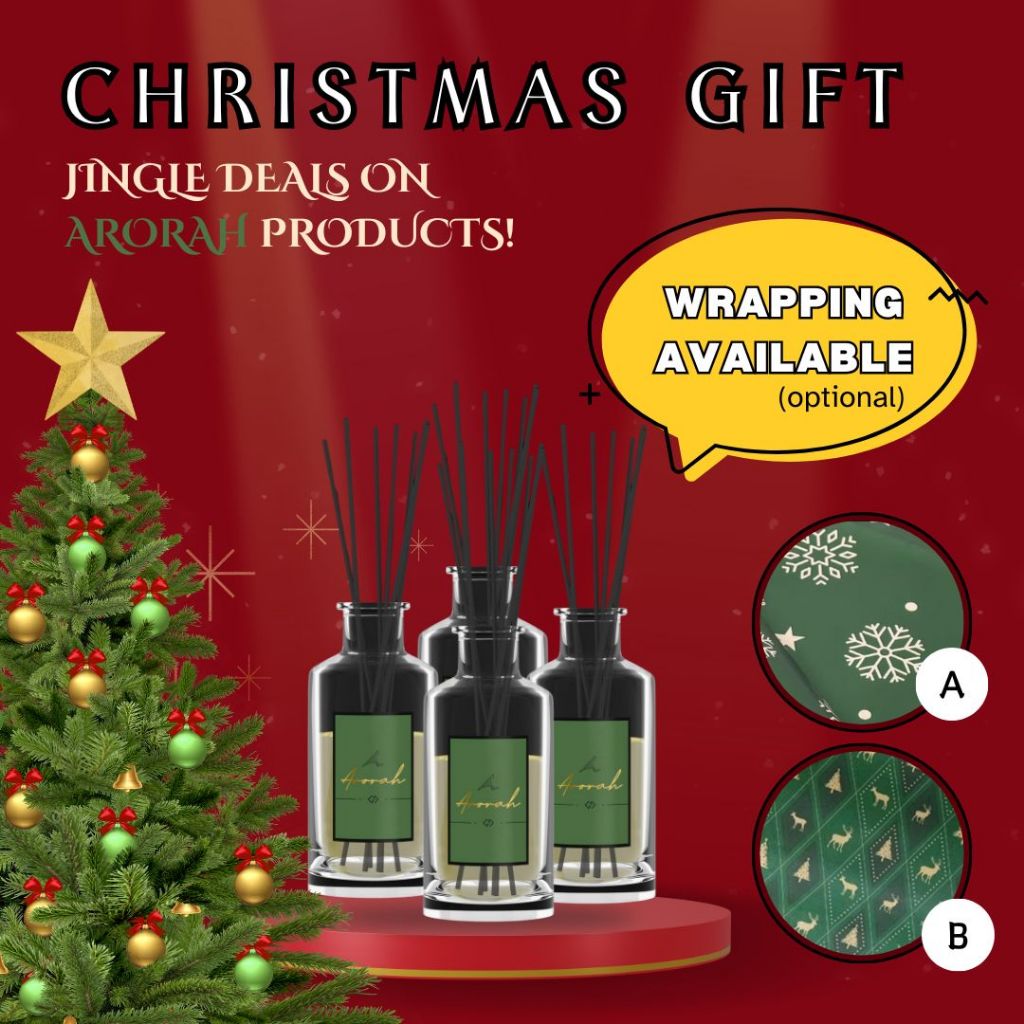 Bundle iOn Scent X4 180ml Reed Diffuser Occasion Christmas Home Essential Gift Exchange Ideas Set