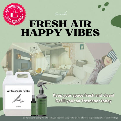 Air Freshener 4L, Premium Quality Refill Ready To Use