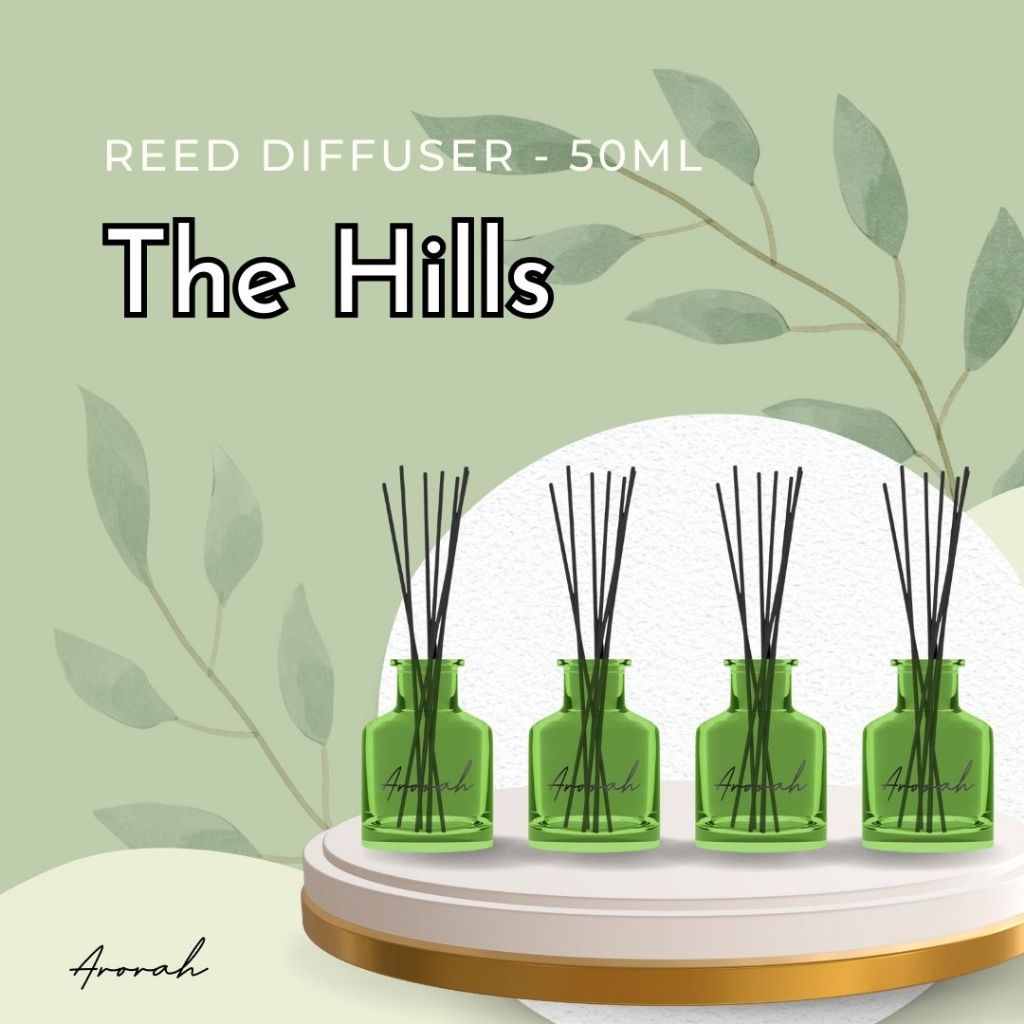 Bundle Set X4 50ml Reed Diffuser Home Essential Gift Set