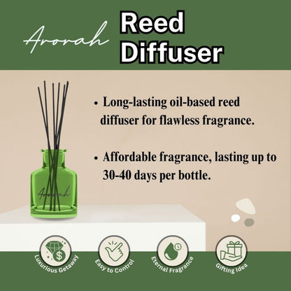 Bundle Set X4 50ml Reed Diffuser Home Essential Gift Set