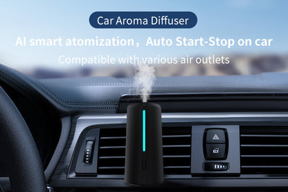 Car Nebulizer Ultrasonic Waterless Essential Oil Diffuser